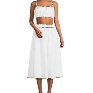 Antonio Melani Tylar Top | NWT Coordinating Cotton Voile Crop Top